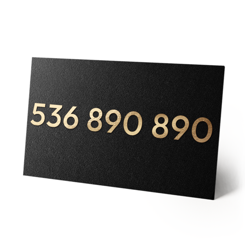 Złoty numer  PLAY 536 890 890 | powtarzające się pełne dziesiątki