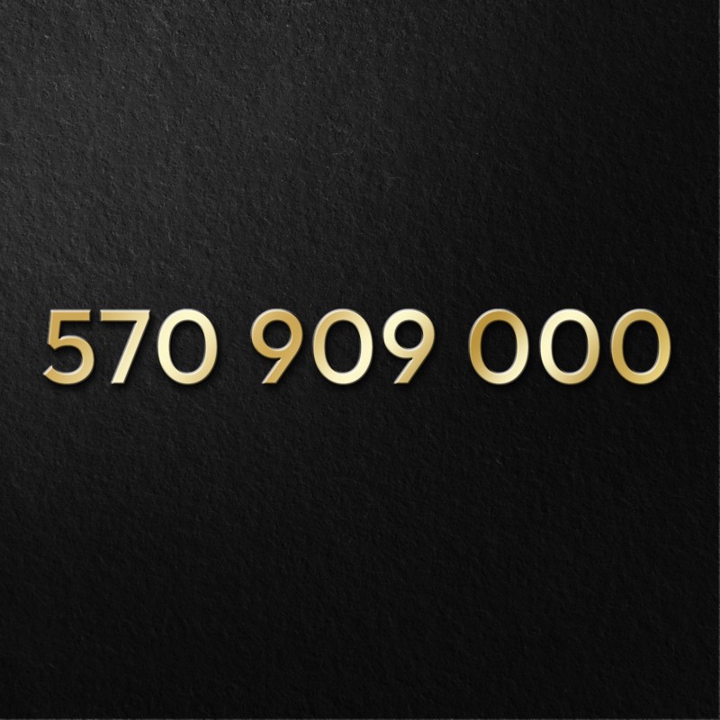 Złoty numer 570 909 000 PLAY – łatwy numer z dużą ilością zer