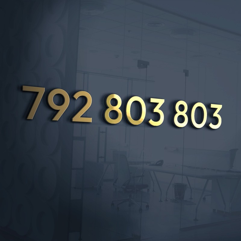 Złoty numer 792 803 803 – łatwy numer z układem 803 803