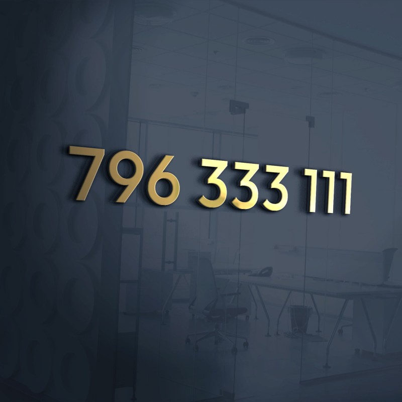 Złoty numer 796 333 111 – łatwy numer z potrójnymi cyframi