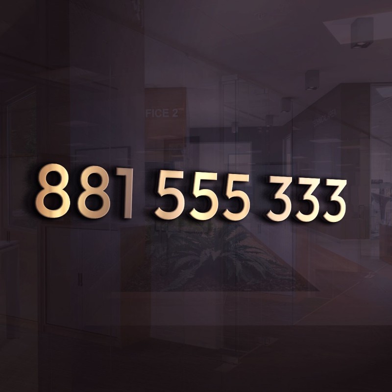 Fajny - złoty Numer telefonu 881 555 333 – Numer Premium