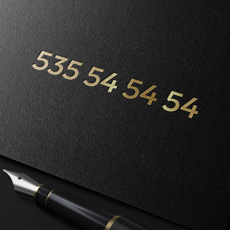 Złoty Numer w PLAY 535 54 54 54 – Rytmiczny Numer VIP Łatwy do Zapamiętania