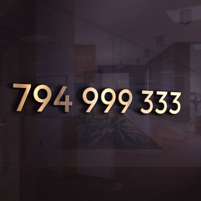 Złoty Numer PLAY 794 999 333 – Łatwy numer na infolinię lub dla firmy - nr 100 w kolekcji