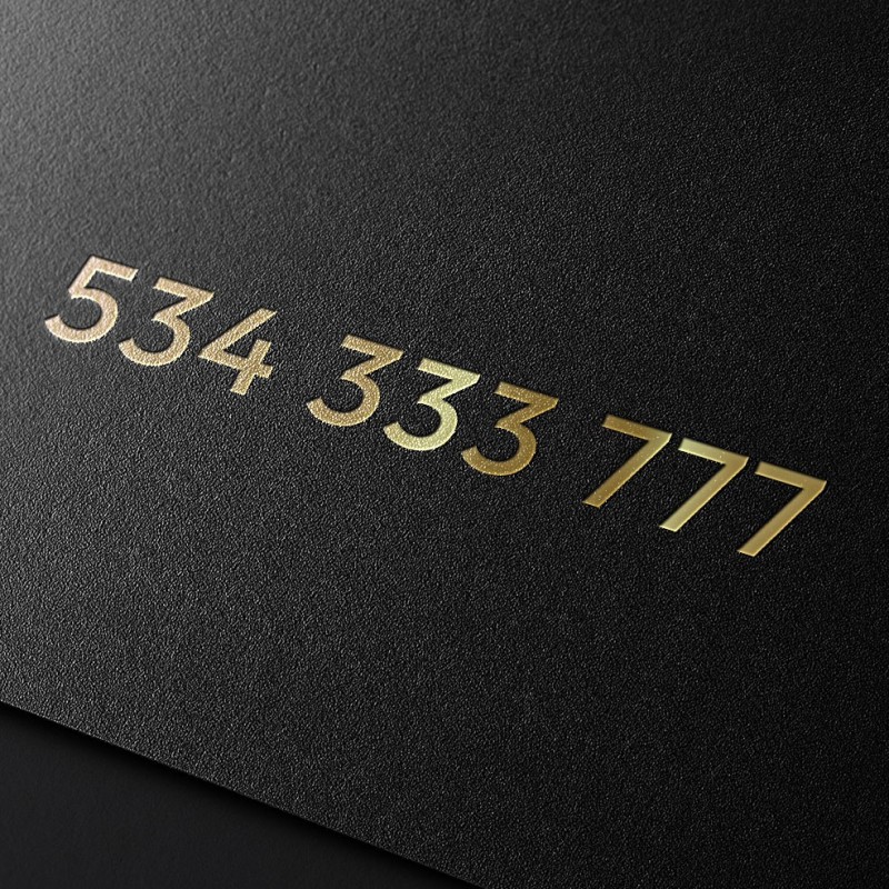 Złoty Numer Telefonu 534 333 777 | Potrójne 333 i 777 | Wyjątkowy Numer dla firmy