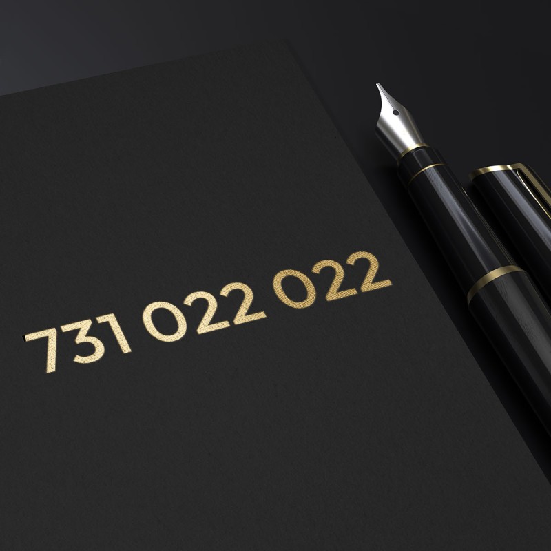 Złoty numer telefonu dla firmy  731 022 022 - kierunkowy Warszawa
