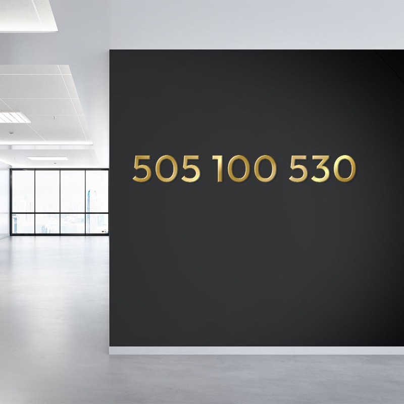Złoty numer Orange ze starym prefiksem i pełną setką 505 100 530