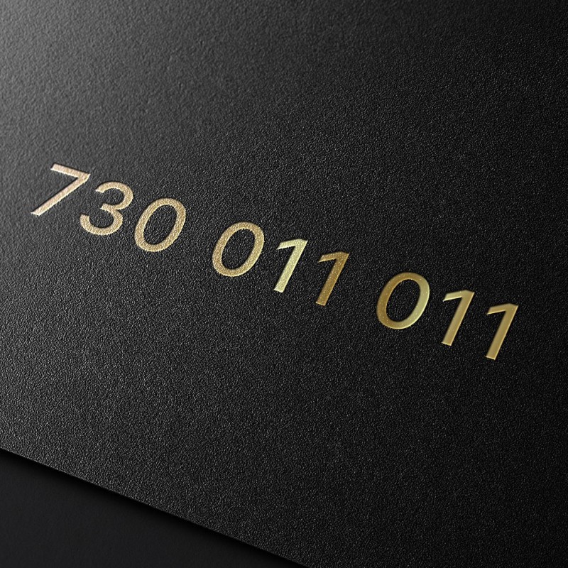 Złoty numer Play z podwójnym układem 011 - 730 011 011