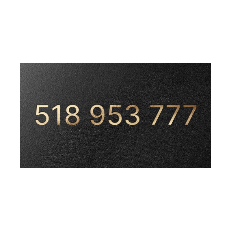 Łatwy / złoty numer Orange 518 953 777 – mocna końcówka 777