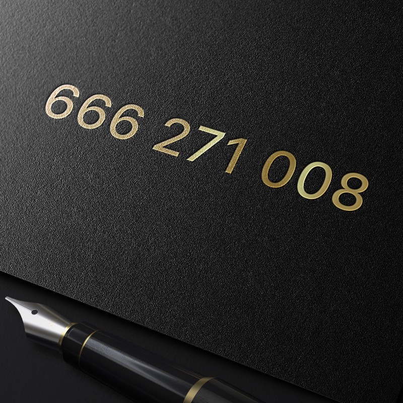 Łatwy numer 666 271 008 – potrójne 666, podwójne 00 i końcówka 008