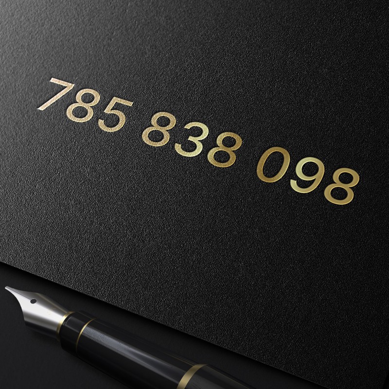 Łatwy numer 785 838 098 – rytmiczny układ i 3 ósemki