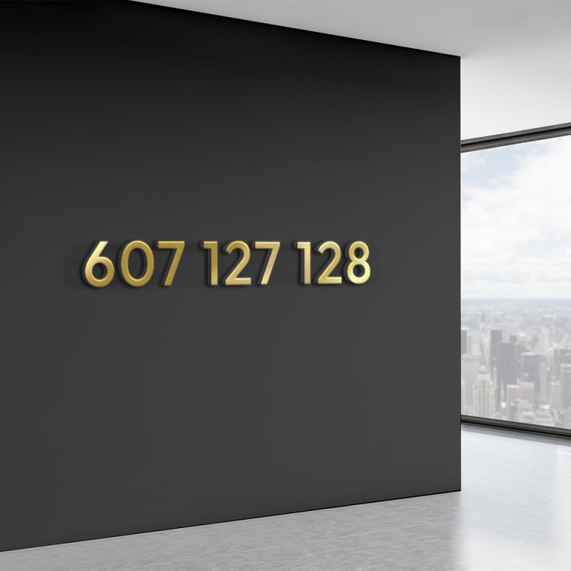 Złoty numer telefonu 607 127 128 – PLUS GSM | rytmiczny i rosnący układ