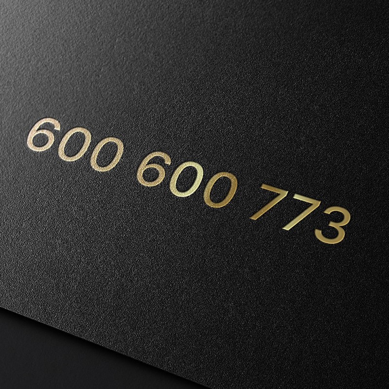 Złoty numer 600 600 – stary prefiks 600, podwójny układ